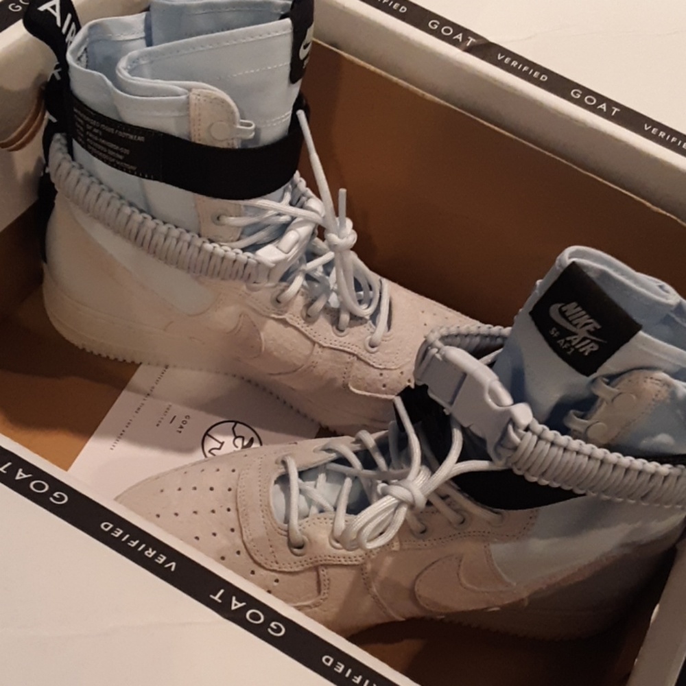 SF Air Force 1 High 'Blue Tint'